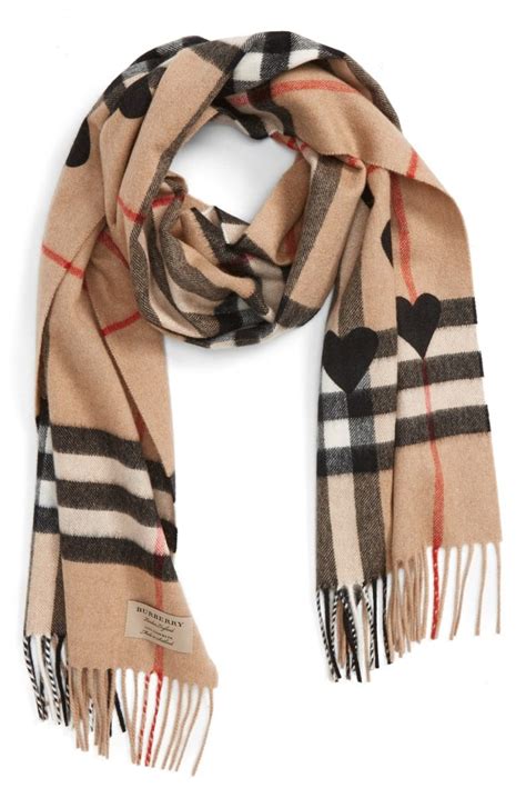 burberry skinny heart scarf|Burberry heart scarf nordstrom.